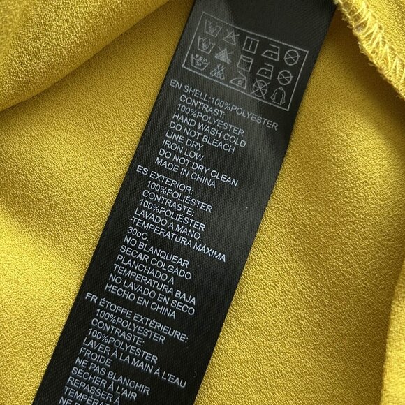 Forever 21 Beaded Contrast Trim Tank in Mustard/Black ASO Alex Russo - Picture 7 of 9